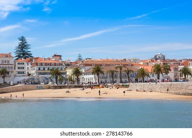 Cascais Beach Near Lisbon In Portugal