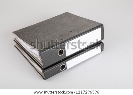 case binder in front of white background