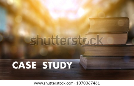 CASE STUDY CONCEPT Book in library with old ollege students studying STUDY and reading