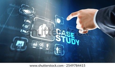Case Study Education concept. Analysis of the situation to find a solution
