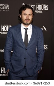 Casey Affleck At The World Premiere Of 'The Finest Hours' Held At The TCL Chinese Theatre In Hollywood, USA On January 25, 2016.