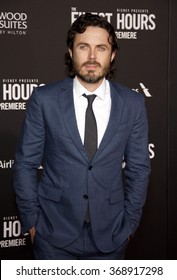 Casey Affleck At The World Premiere Of 'The Finest Hours' Held At The TCL Chinese Theatre In Hollywood, USA On January 25, 2016.