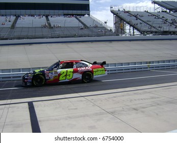 Casey Mears On The Track