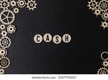 Cash Basis is shown using a text and photo of calculator