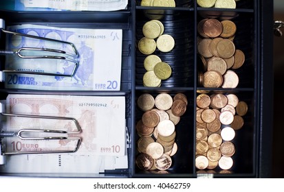 Cash Register Euro Bills Coins Stock Photo 40462759 | Shutterstock