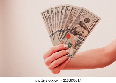 A lot of cash US Dollars - Shutterstock ID 2168835817