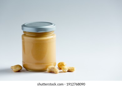 Cashew Butter On Marble Background