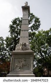 Casimir Pulaski Monument In Savannah, Georgia