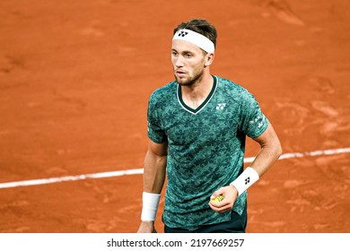 Casper Ruud Of Norway During The French Open, Grand Slam Tennis Tournament On June 3, 2022 At Roland-Garros Stadium In Paris, France.