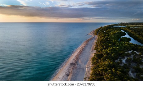 Caspersen Beach In Sarasota County, Florida