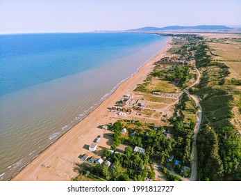 Caspian Sea Coast Near Manas