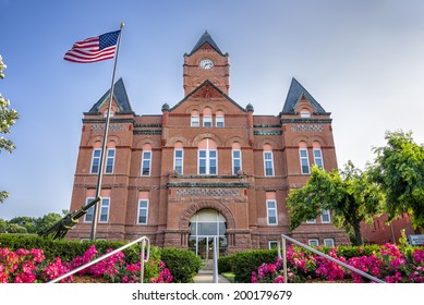 Cass County Courthouse In Plattsmouth, Nebraska