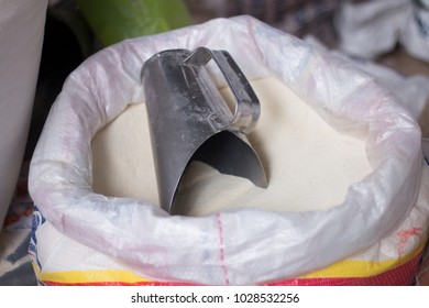 Cassava Flour For Sale At The Fair