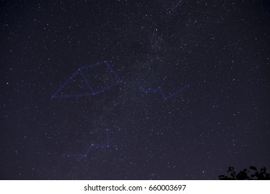 Cassiopeia, Cepheus And Lacerta