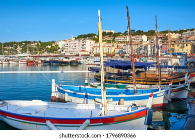 Cassis Harbor In Provence France