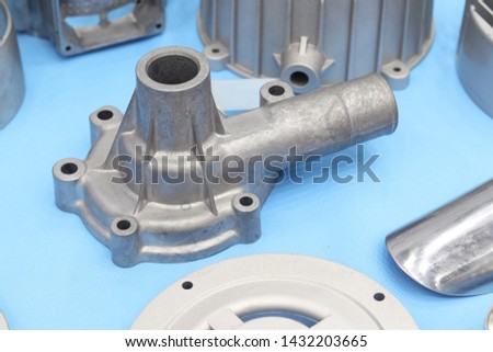 as cast  aluminium high pressure die casting part for automotive and electrical equipment