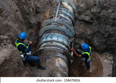 Cast Iron Pipe Fix 1,000 Mm Diameter