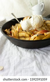 Cast Iron Skillet Apple Crisp