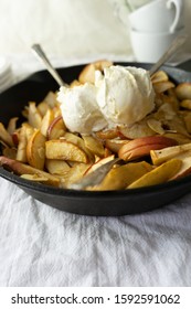 Cast Iron Skillet Apple Crisp