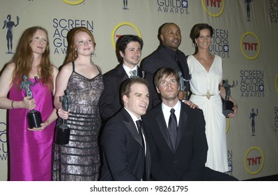 Cast Of Six Feet Under At The 9th Annual Screen Actors Guild Awards In Los Angeles Cast Of Six Feet Under At The 9th Annual Screen Actors Guild Awards In Los Angeles