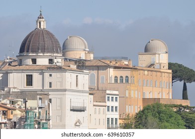 Castel Gandolfo, Summer Residence Of The Pope Near Rome