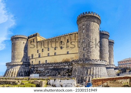 Castel Nuovo or Maschio Angioino, is a main architectural landmark of the Naples city. Italy