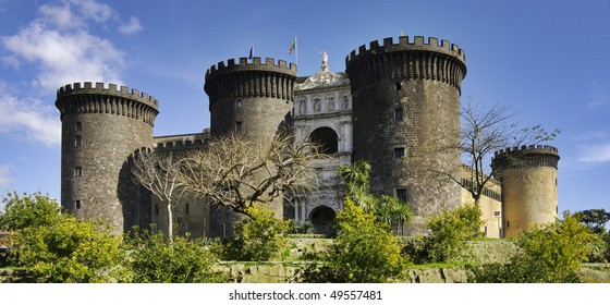 Castel Nuovo. Naples, Italy.