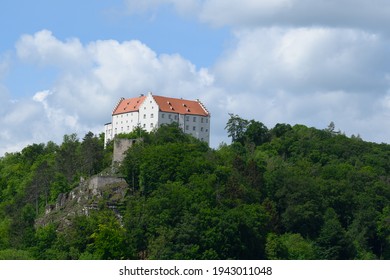 Castel Of Rosenburg In Bavaria