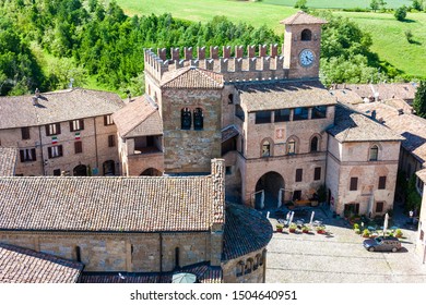 Castell Arquato in north Italy