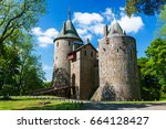 Castell Coch, Castle Coch, The Red Castle,Tongwynlais, Cardiff, Wales,UK