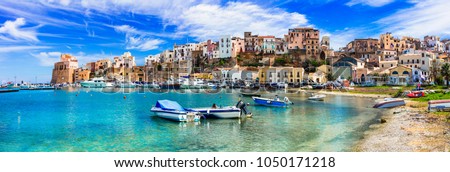 Castellammare del Golfo - beautiful coastal town in Sicily. Italy