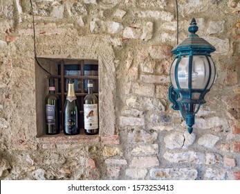 Castellina in Chianti, Italy - Mar 2019: Typical comune in the province of Siena, Tuscany. It is known worldwide for the wine produced in and named for the region, Chianti.