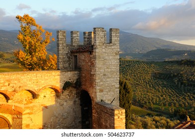 Castello di Nipozzano, Chianti near Florence in Tuscany, Italy