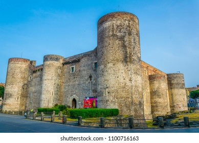 Castello Ursino In Catania, Sicily, Italy
