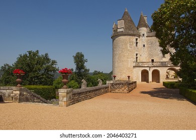 Castelnaud-La-Chapelle, Perigord. France August 11th 2021. The former home and ground of Josephine Baker, Chateau Des Milandes on a summers day.