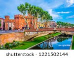 Castillet tower hosting a museum of history and culture in Perpignan, France
