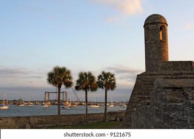 Castillo De San Marcos In St. Augustine, Florida