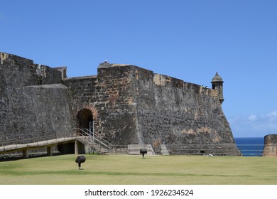 The Castillo San Cristobal Fortress, San Juan, Puerto Rico.