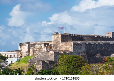 Castillo San Cristobal In San Juan, Puerto Rico.