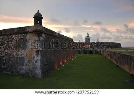 Castillo San Felipe del Morro, also known as Fort San Felipe del Morro or Morro Castle, is a 16th-century fortress located in San Juan, Puerto Rico, designated as UNESCO World Heritage Site in 1983.