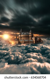 Castle above the clouds
