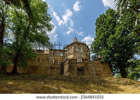 The Castle of Bethlen at Cris in Romania