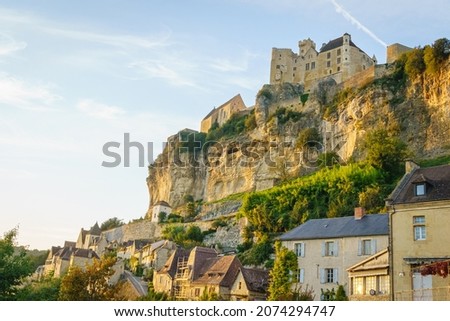 The castle of Beynac in Beynac et Cazenac, France