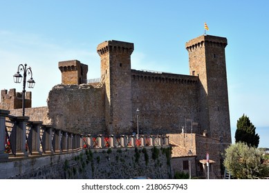 The Castle Of Bolsena Viterbo Italy