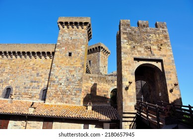 The Castle Of Bolsena Viterbo Italy