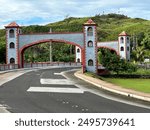 A castle bridge in Guam