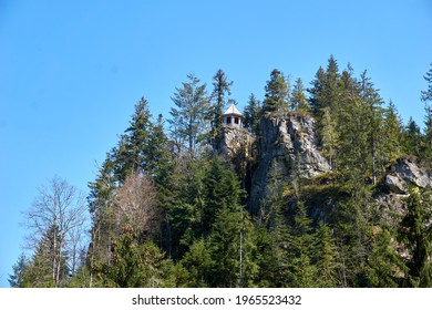 castle burg Burgbach pavillon in Bad Rippoldsau in the black forest in germany