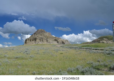 Castle Butte Saskatchewan Geology Landscape