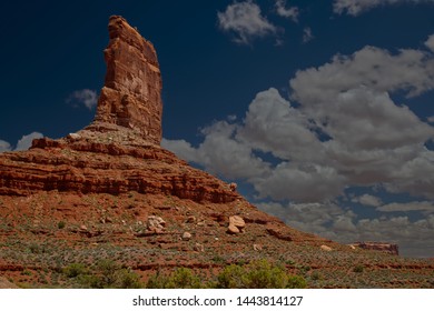 Castle Butte In The Valley Of The Gods 