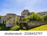 The castle of Caen city in Normandy